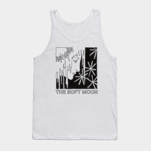 The Soft Moon ::::: Retro Style Fan Design Tank Top by unknown_pleasures